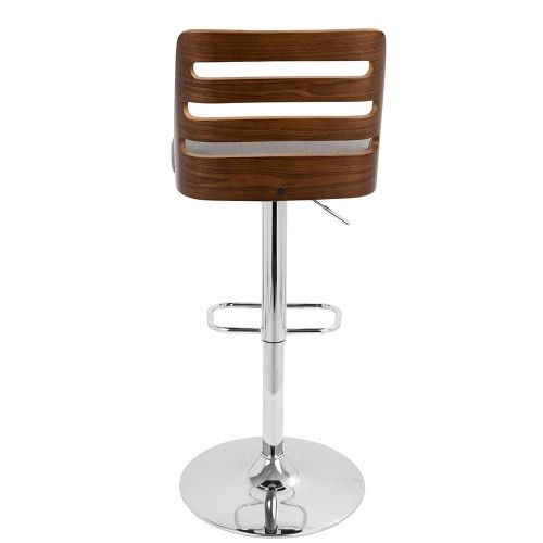 Adjustable Mid-century Modern Bar stool Trevi LumiSource - 10