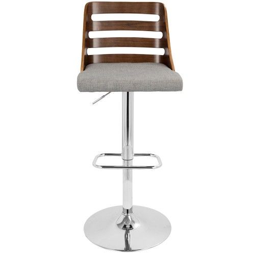 Adjustable Mid-century Modern Bar stool Trevi LumiSource - 12