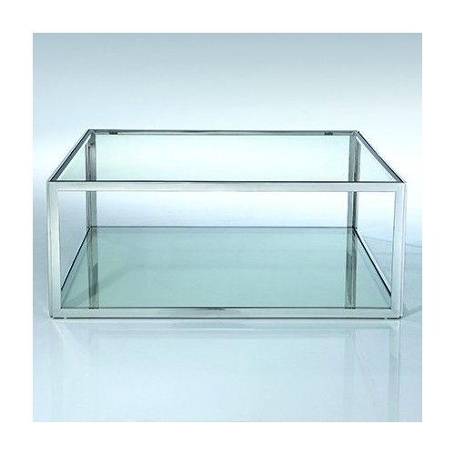 Modern glass coffee table Olly