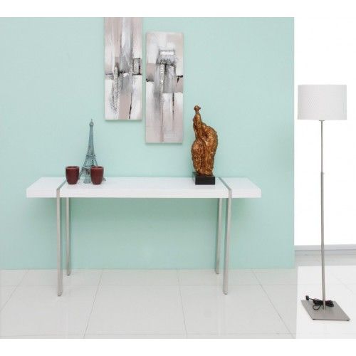 Modern glass console table Sona