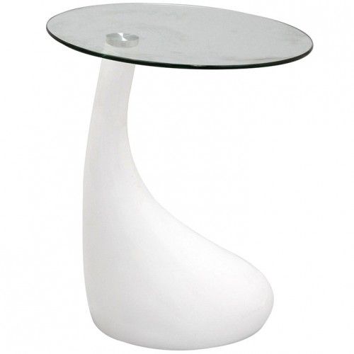 Modern Glass Side Table Morning