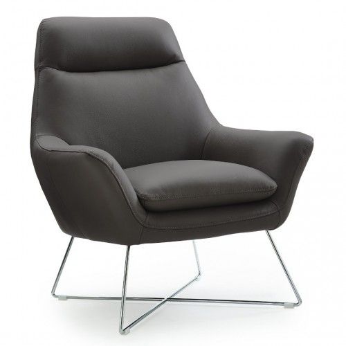 Modern leather armchair York