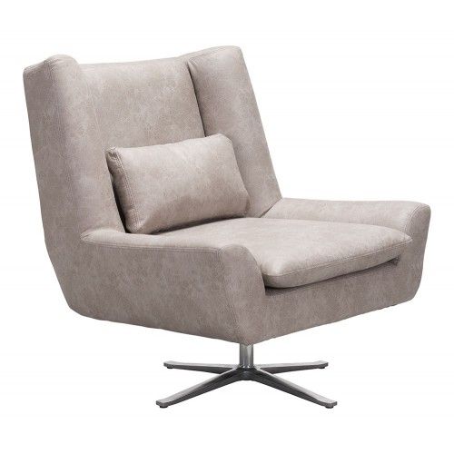Modern Swivel Lounge Chair Bruges Enzo