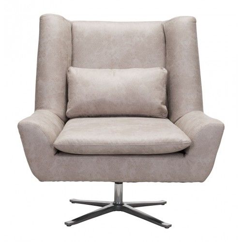 Modern Swivel Lounge Chair Bruges Enzo