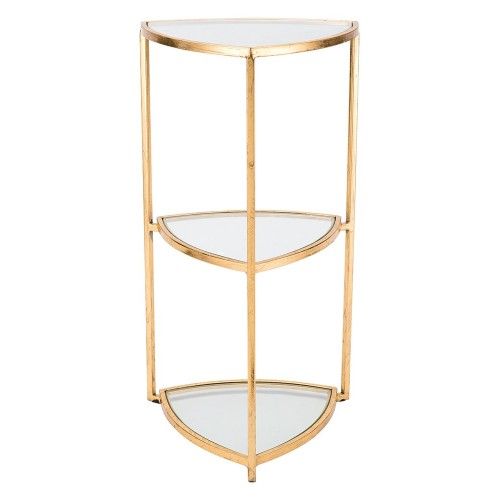 Modern Gold Corner Table