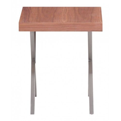 Modern Walnut Side Table Renmen