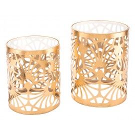 Set of 2 Side Tables Tropic