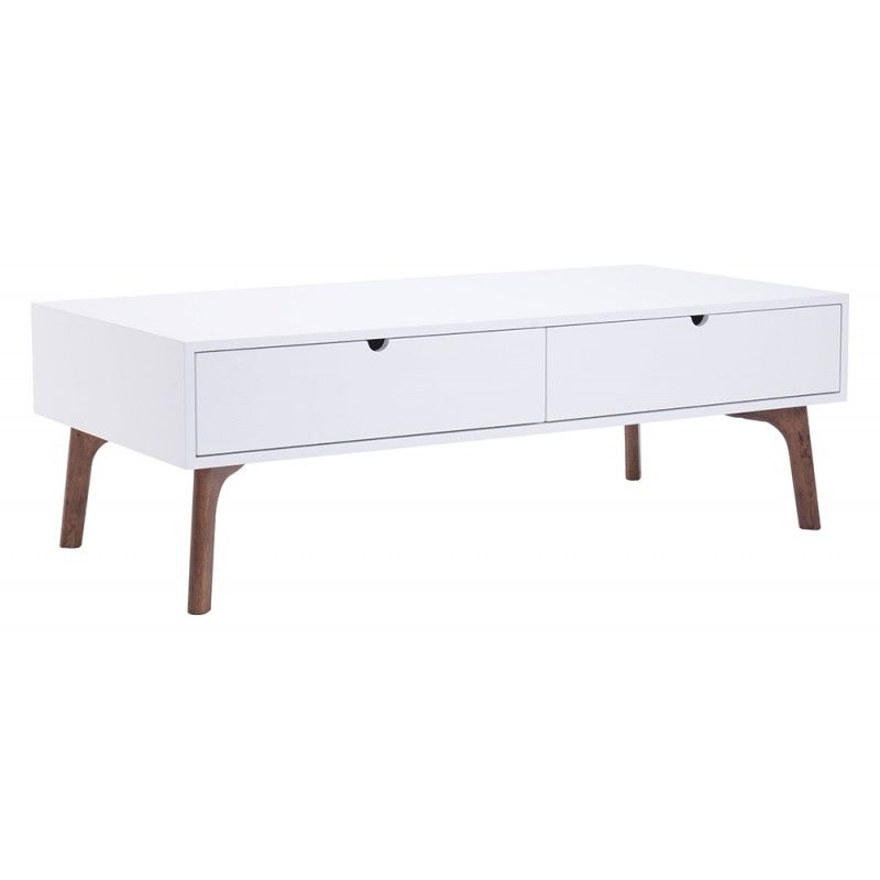Modern White Coffee Table With, Modern White Coffee Table With Storage