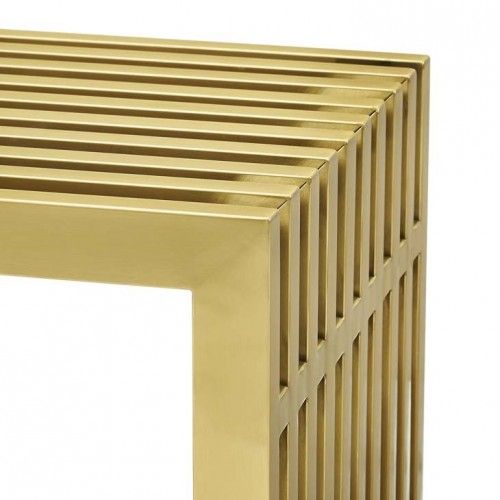 Modern Gold Console Table Alameda