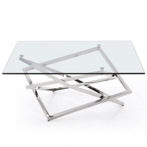 Modern Glass Coffee Table Assistant