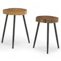 Set of 2 accent tables Emi