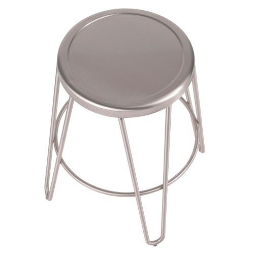 Set of 2 Metal Counter Stools Avery