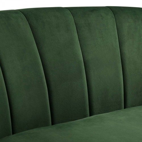 Modern Emerald Green Fabric Lounge Chair Cromer