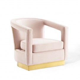 Modern Pink Lounge Chair Shift