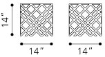 Side table Carlisle dimensions